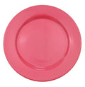 9-Inch Red Stoneware Plate, Box of 24 M975