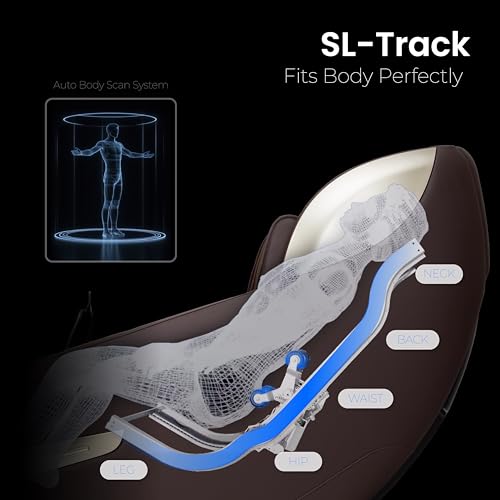 Brown Full Body Zero Gravity Massage Chair F135348