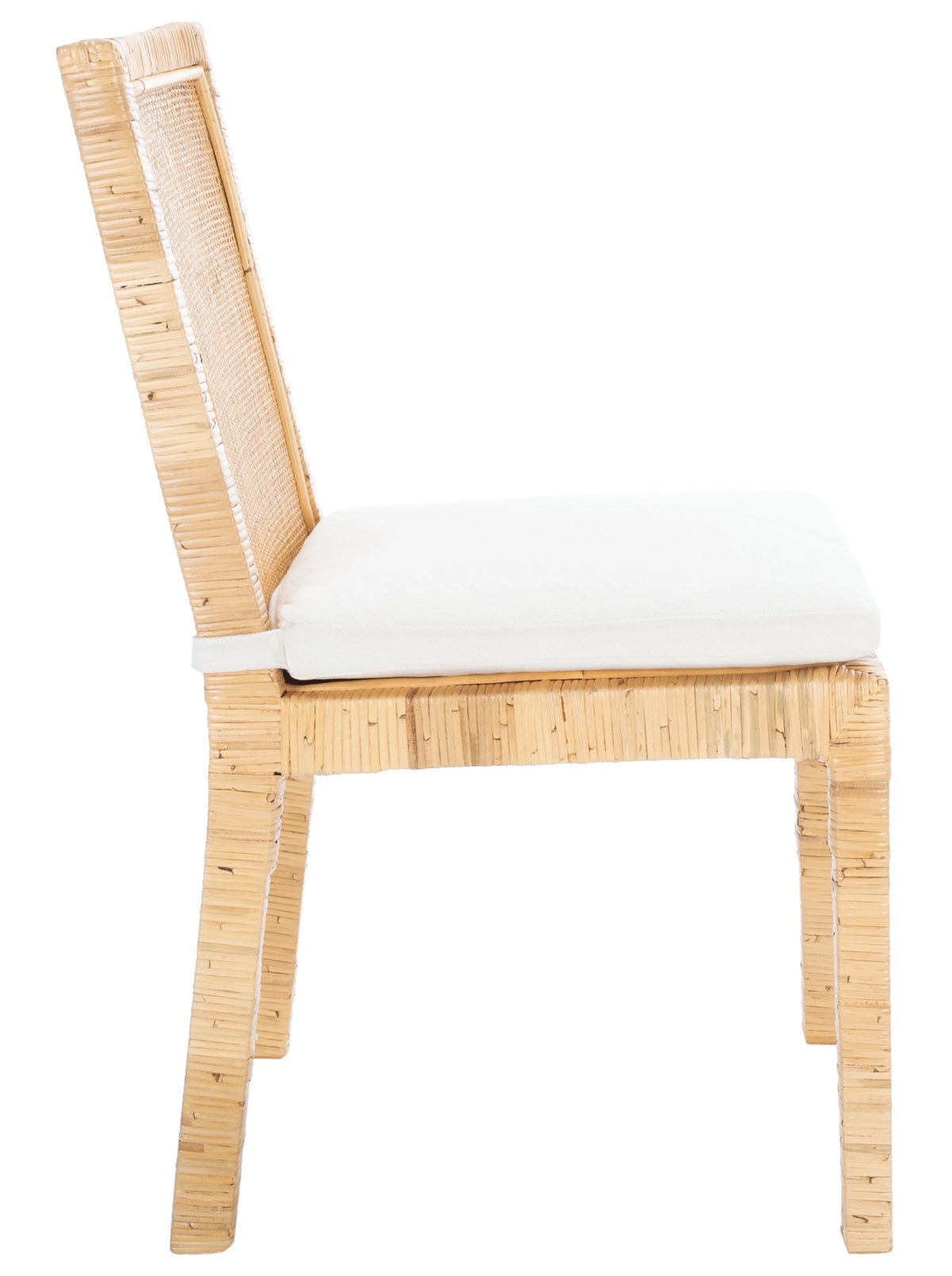Cane Dining Chair with Cushion, Set of 2 O5073
