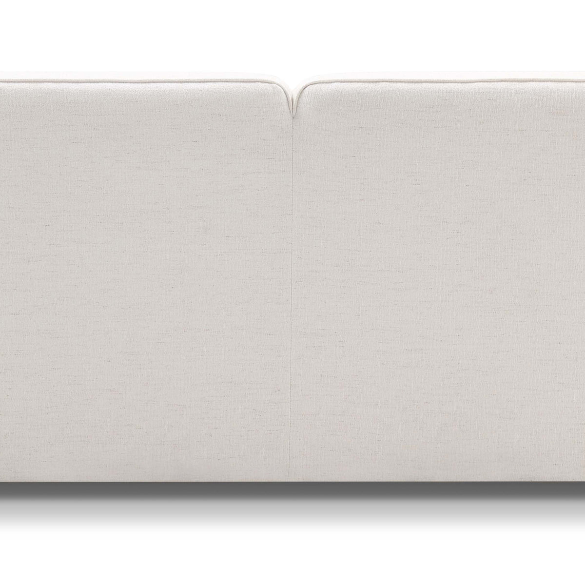 Cream Stain-Resistant Fabric Loveseat F588920