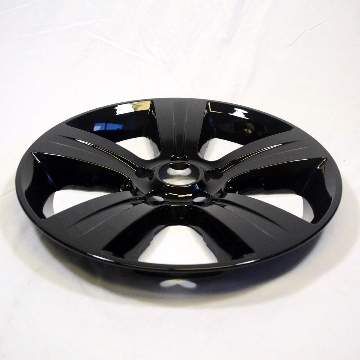 17" Gloss Black Wheel Skins Set of 4 Y1293