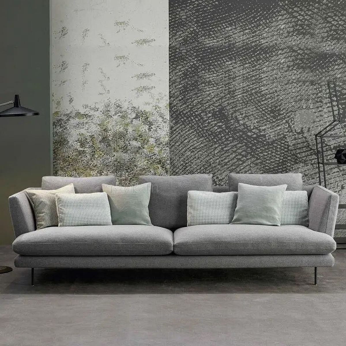 Reclining Fabric Sofa Bed Set N601