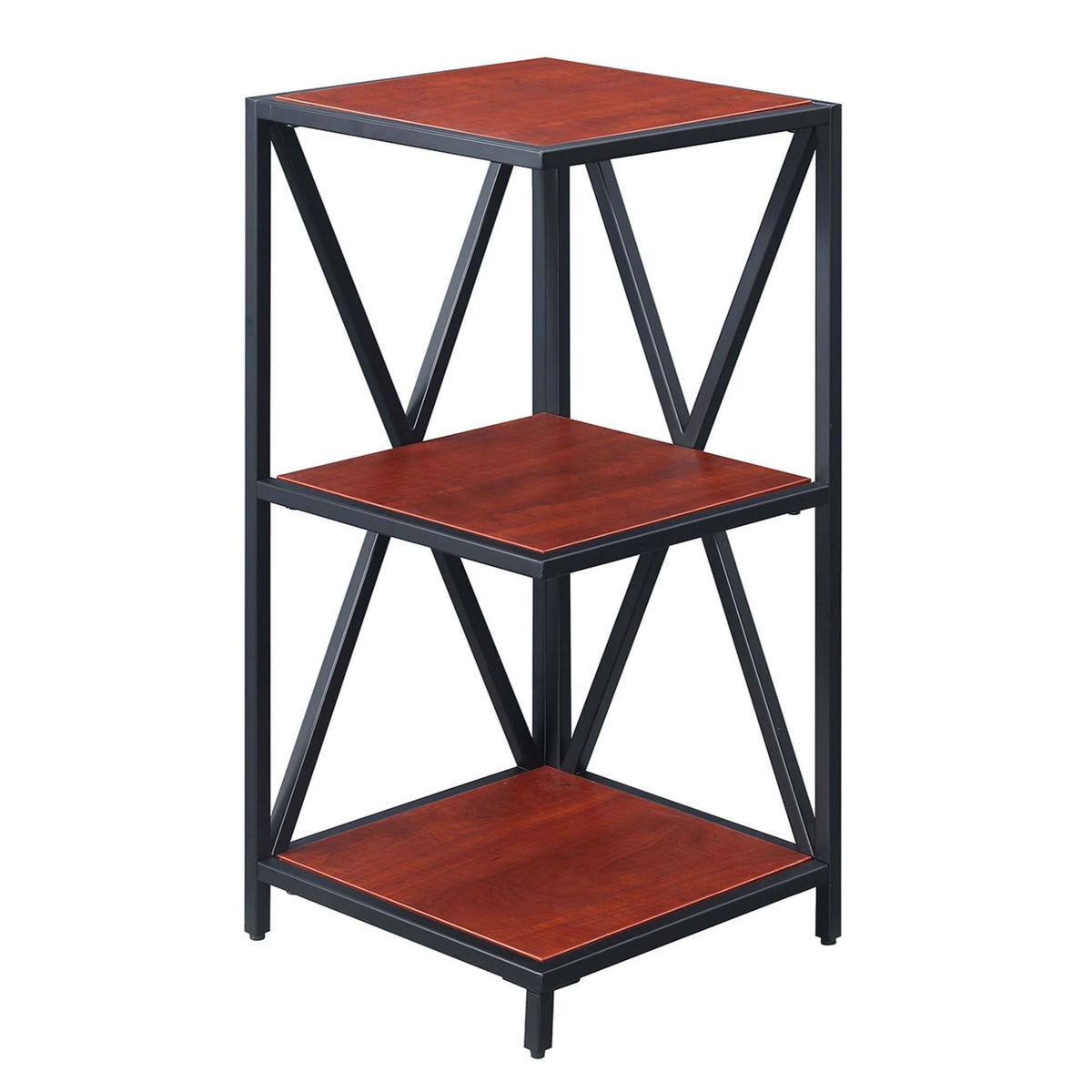 Metal 3 Tier Corner Bookcase C800