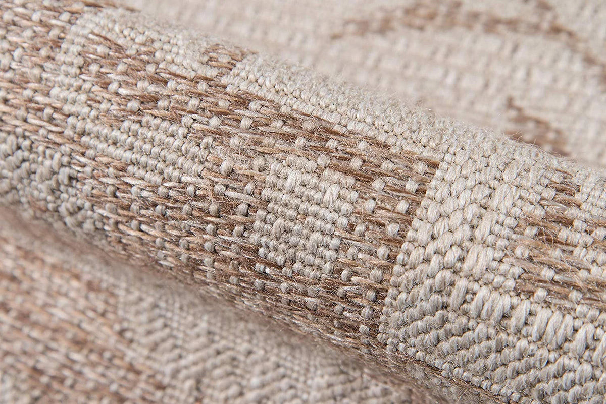 Beige Runner Area Rug L599