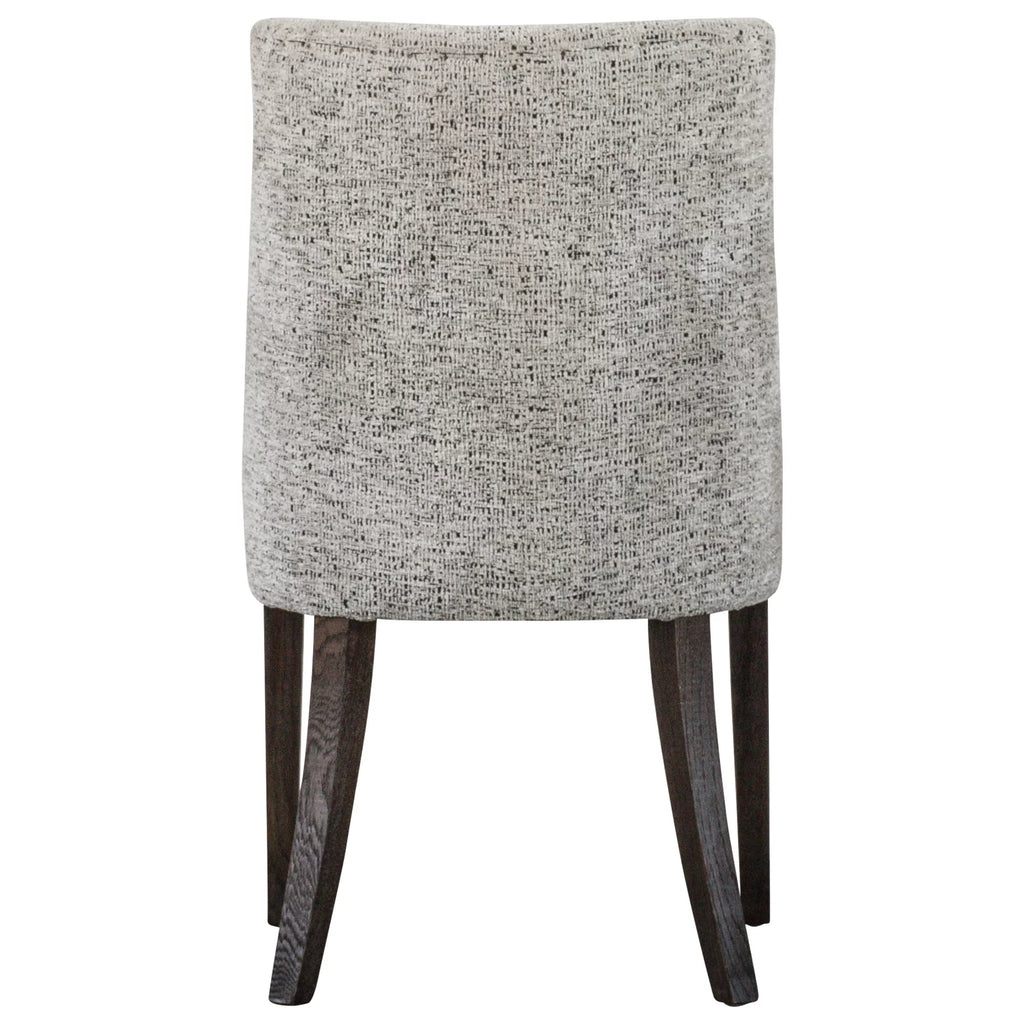 Set of 2 Drizzle Gray Fabric Chair S8873