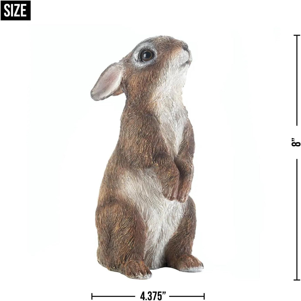 Standing Bunny Statue, Multicolor W227