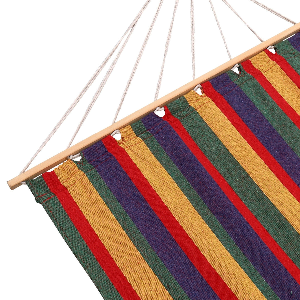 Cotton Hammock for 2 Persons 5ft Wide 420 lbs Capacity Q9182
