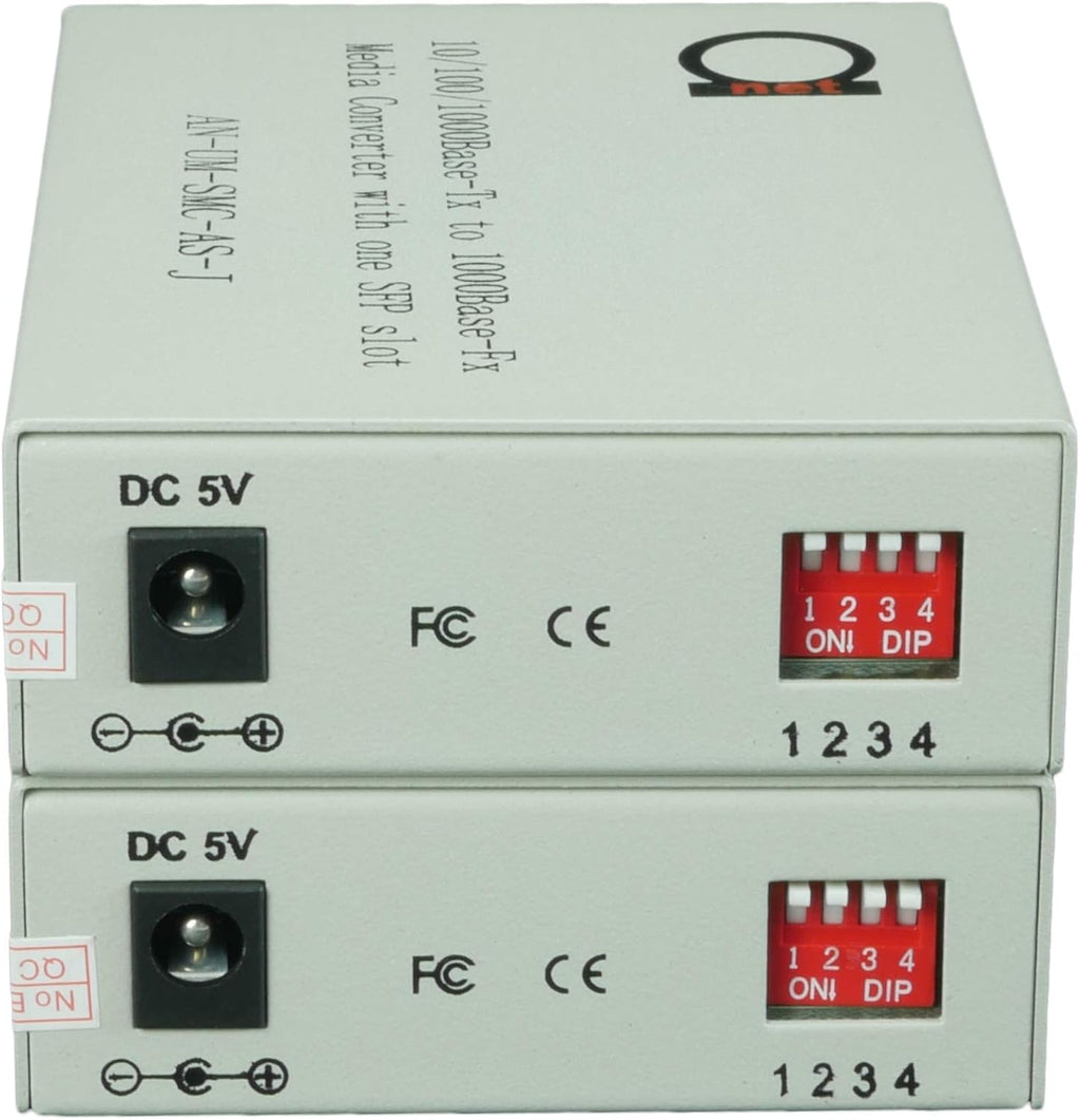 Single Mode LC WDM Bi-Di Gigabit Media Converter 20km 1 Pair Y165