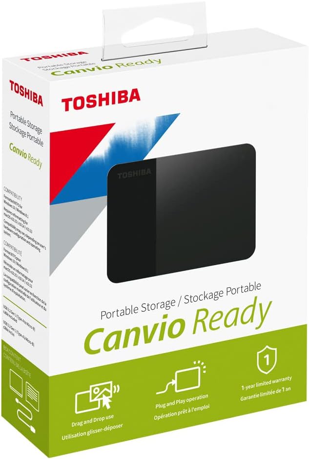 1TB Black External Hard Drive E33706