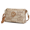 Beige Monogram Crossbody Handbag B306