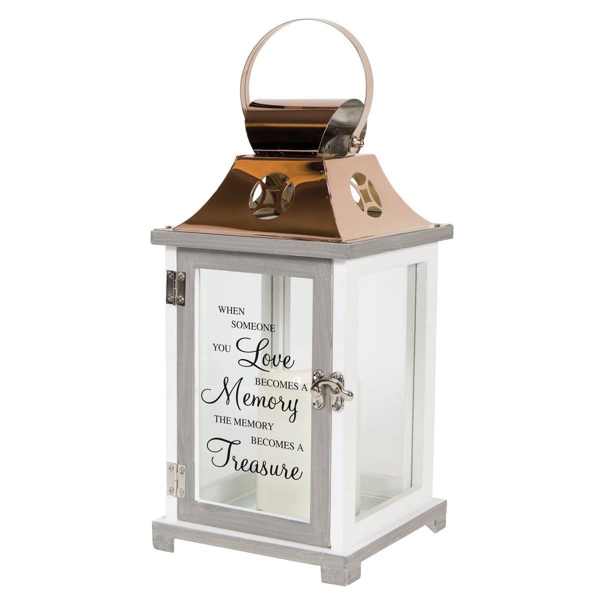 White Flameless Candle Lantern (2 Pack) O8247