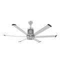 60 Ceiling Fan Brushed Aluminum L521