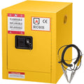 Galvanized Steel Flammable Storage Cabinet with Adjustable Shelf B641621
