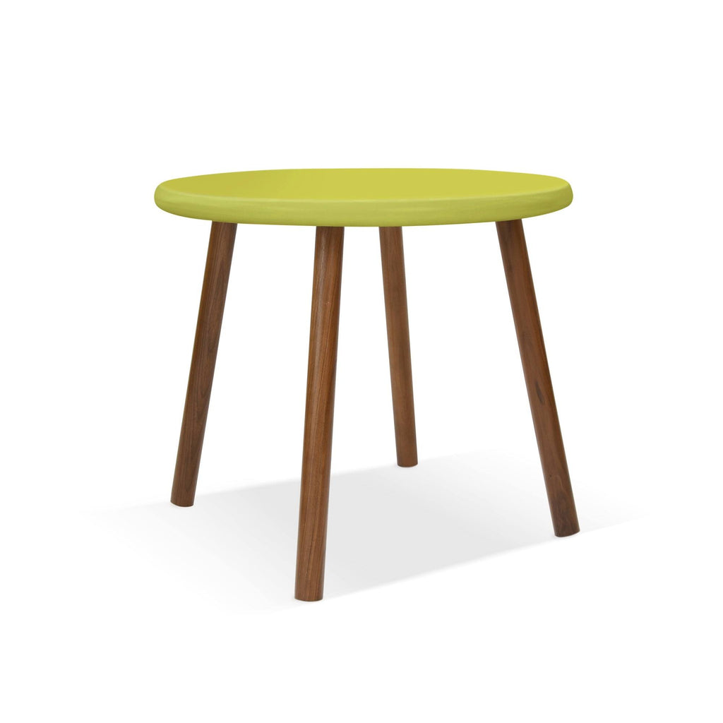 Round Kids Table Maple/Yellow F84816