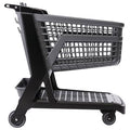 Gray Full Size Plastic Grocery Shopping Cart K3484