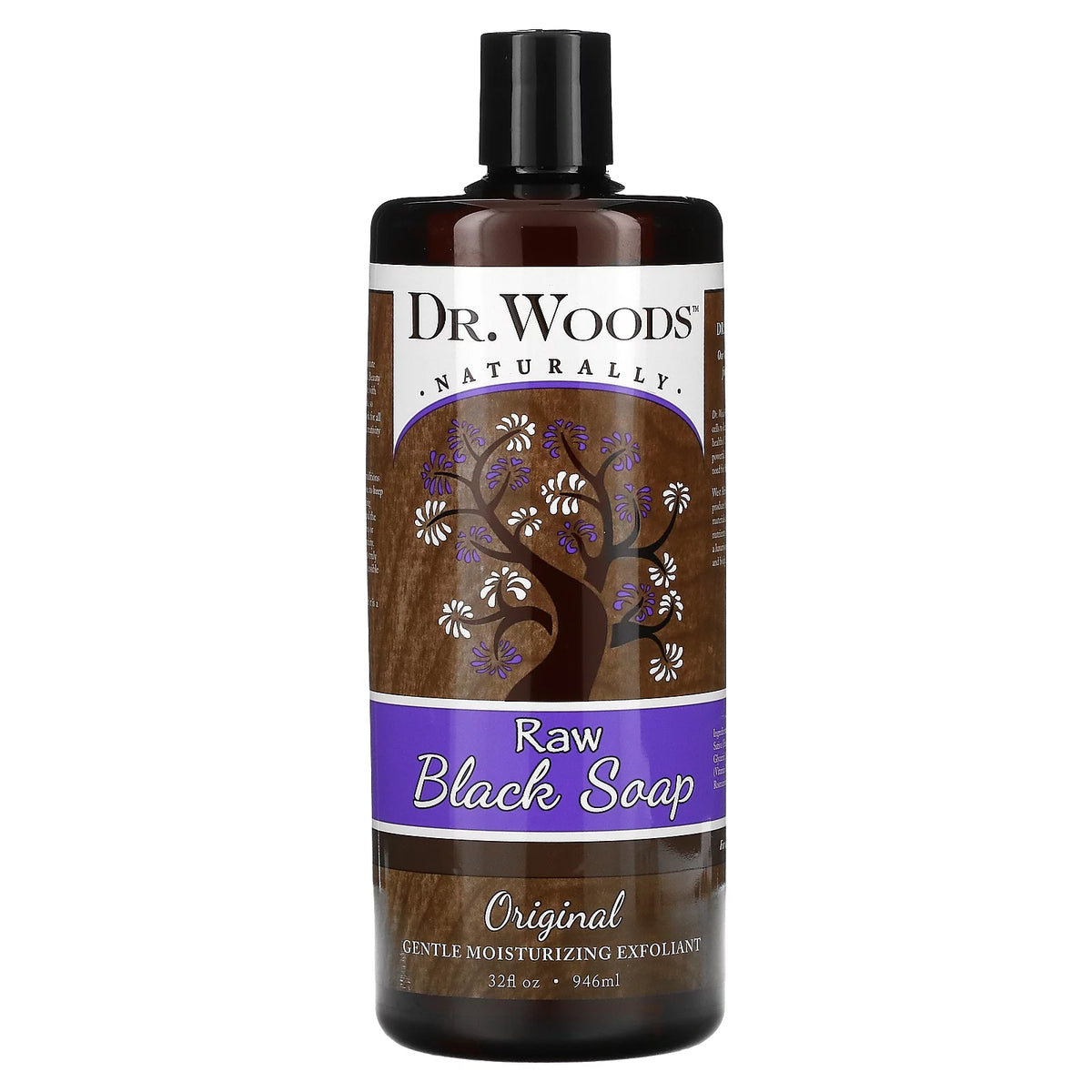 Raw Black Soap, 32 fl oz O389