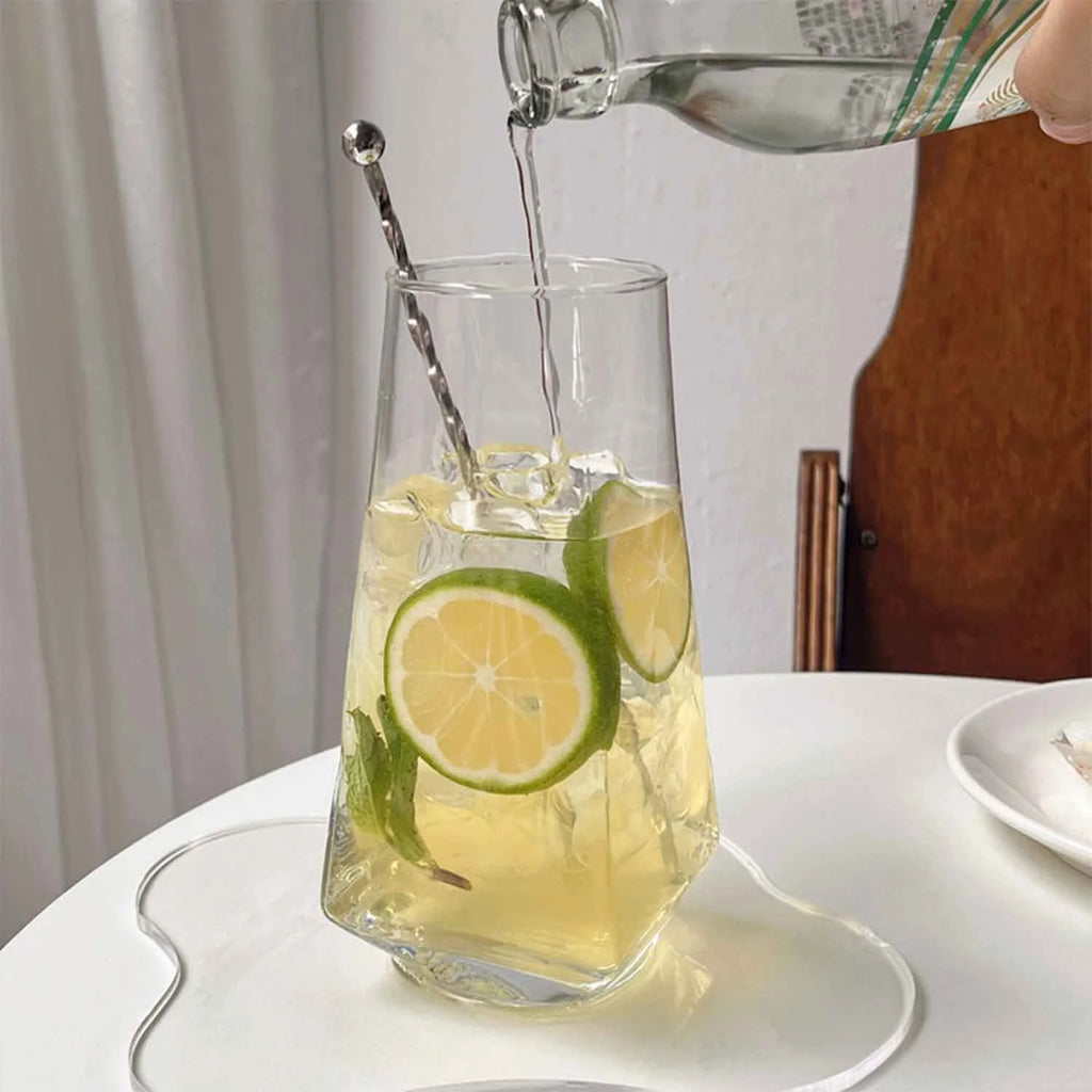 500ml Rhombic Drinking Glasses Y573684