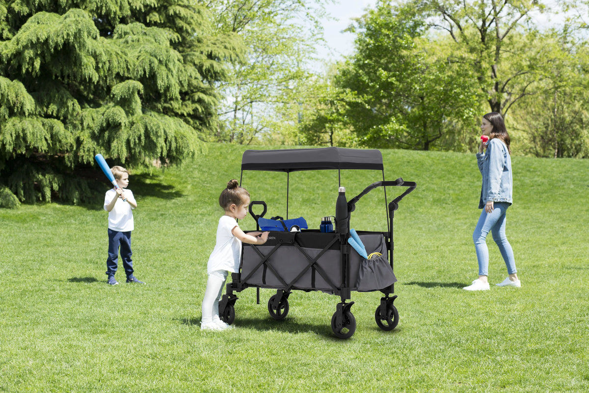 Grey/Black Stroller Wagon L482