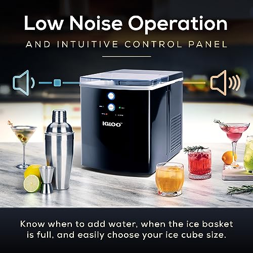 Stainless Steel Electric Countertop Ice Maker Machine R123721