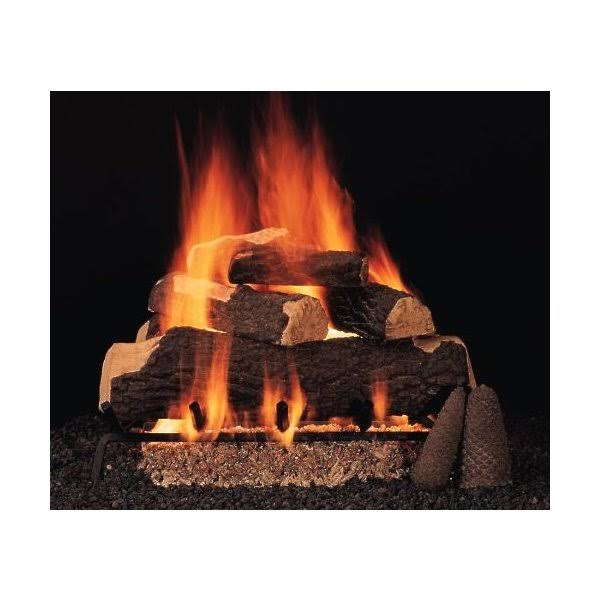 30x22 LP Gas Logs with Single Burner and Variable Flame Remote Ready L1003
