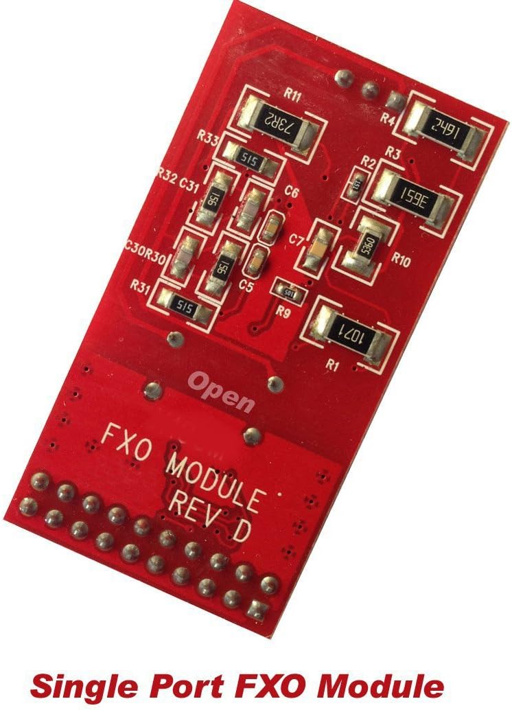 4 Port Analog FXO Card with 4 FXO Modules PCI V323