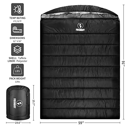 Queen Size 2 Person Sleeping Bag M575820