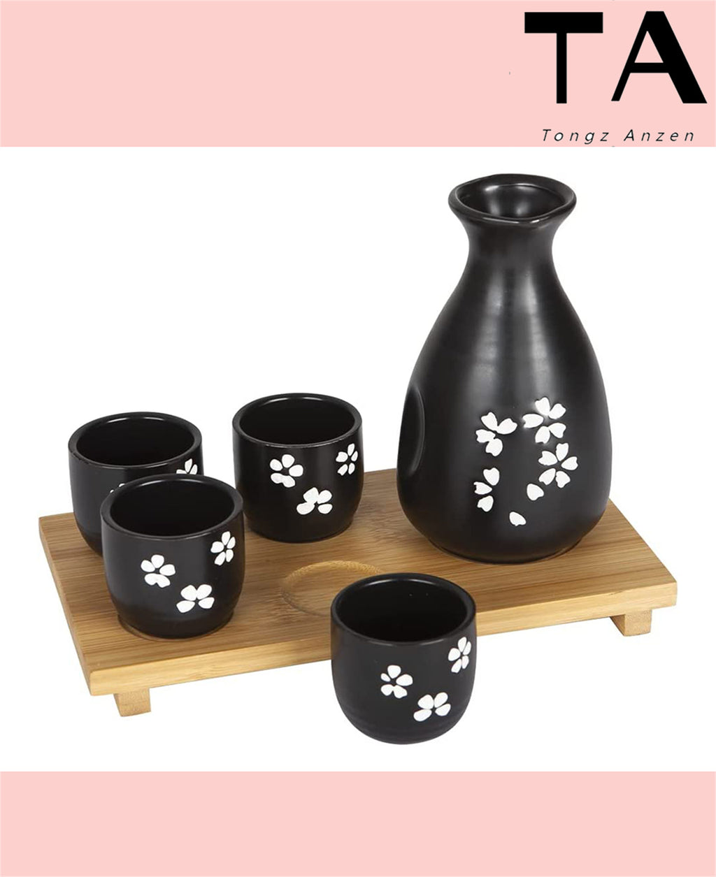 6pcs Ceramic Sake Set E517