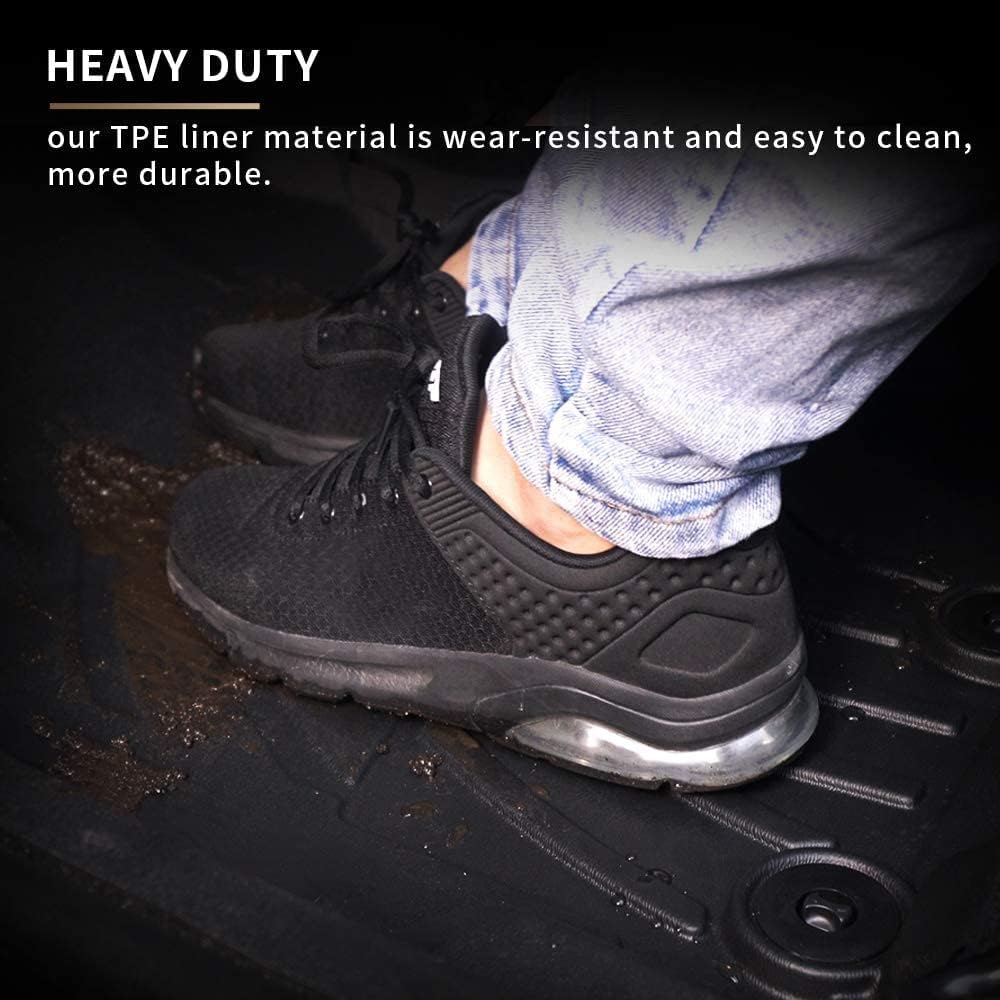 All Weather TPE Car Floor Mats Full Set X85876