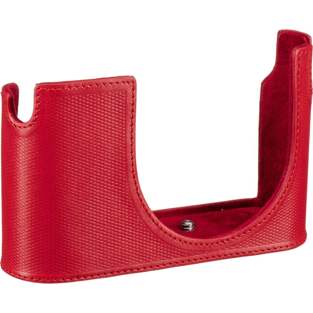 Leather Protector Digital Camera Red A582503