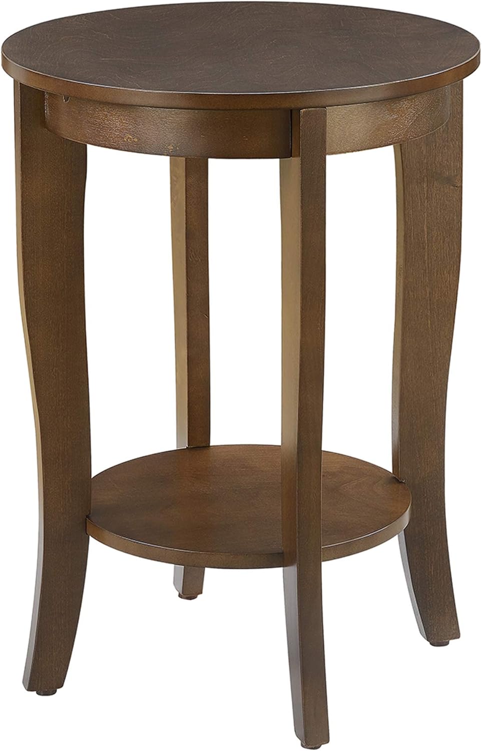 Espresso Round End Table Z811978
