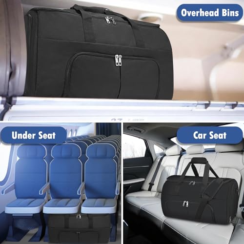 Navy Convertible Garment Bag with Shoe Compartment A2349