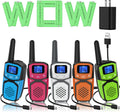Walkie Talkie for Kids with Batteries and Charger E107