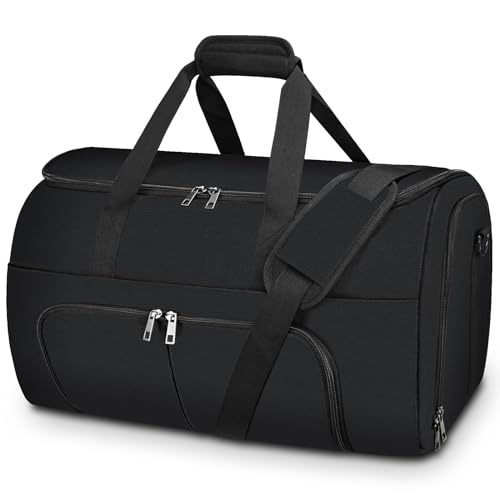Navy Convertible Garment Bag with Shoe Compartment A2349