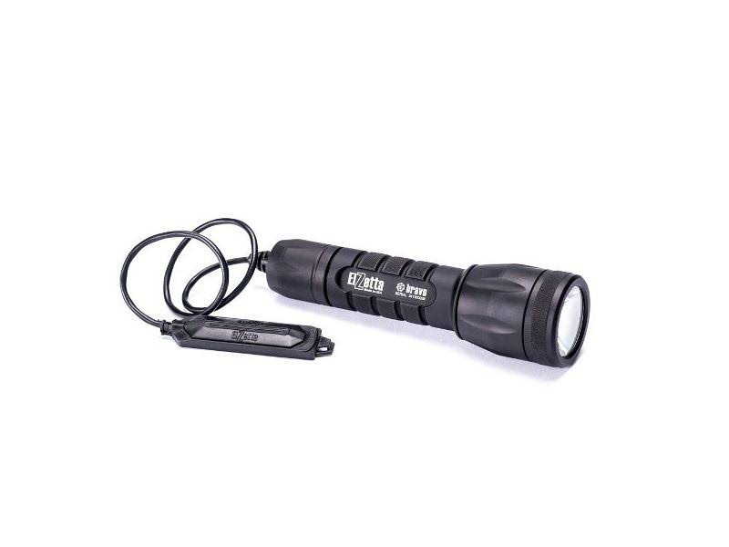 2-Cell Flashlight with Standard Bezel Ring and Remote Tape Switch N839
