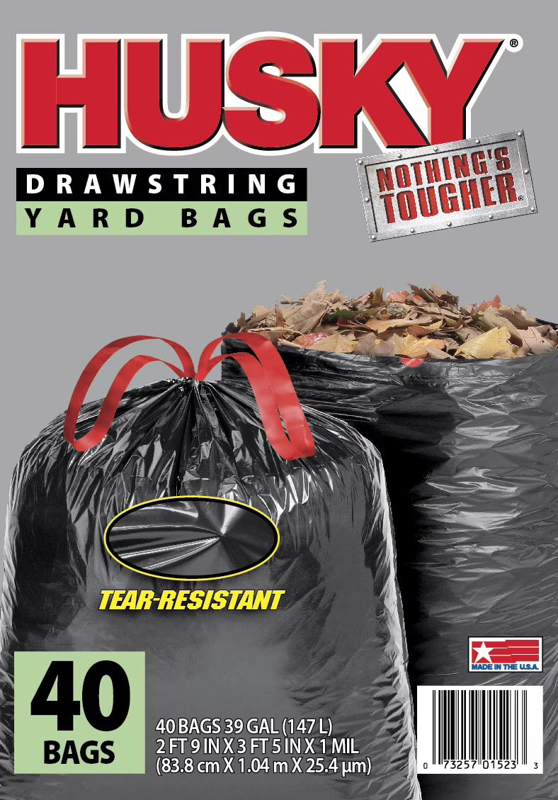 39 Gallon Yard Bags, 40 Bags M935