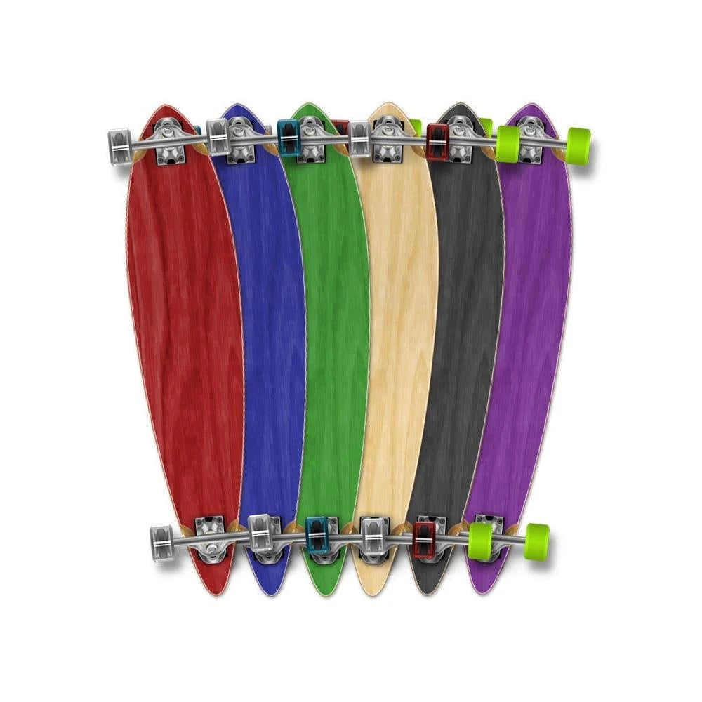 Stained Black Pintail Longboard Complete K46349