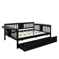 Full & Double Size Espresso Bed X548579