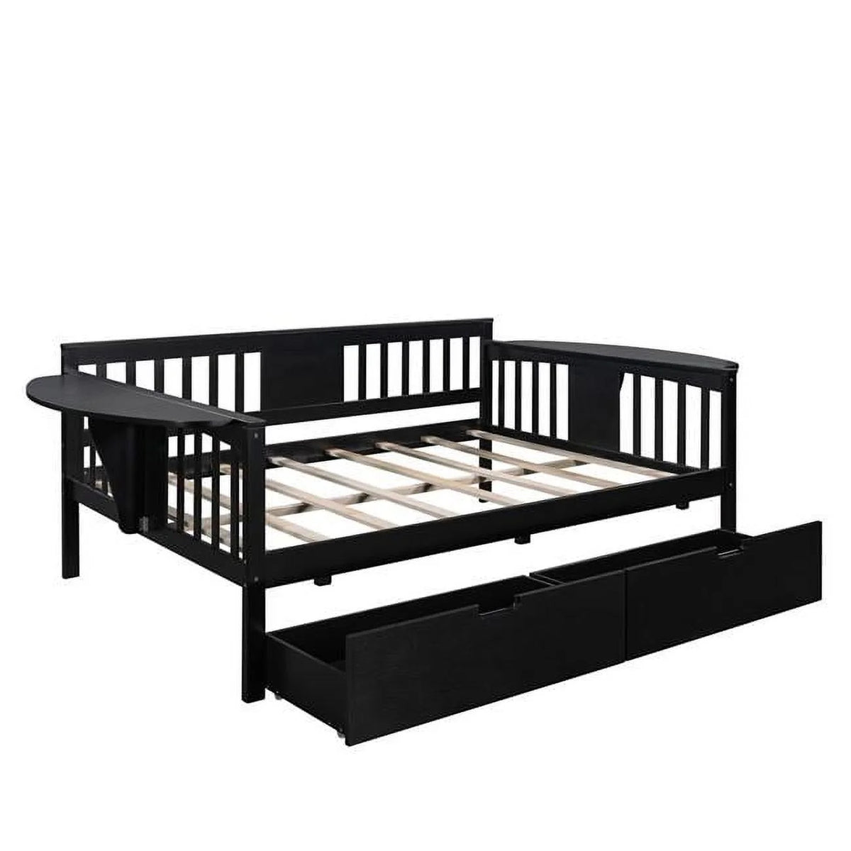 Full & Double Size Espresso Bed X548579