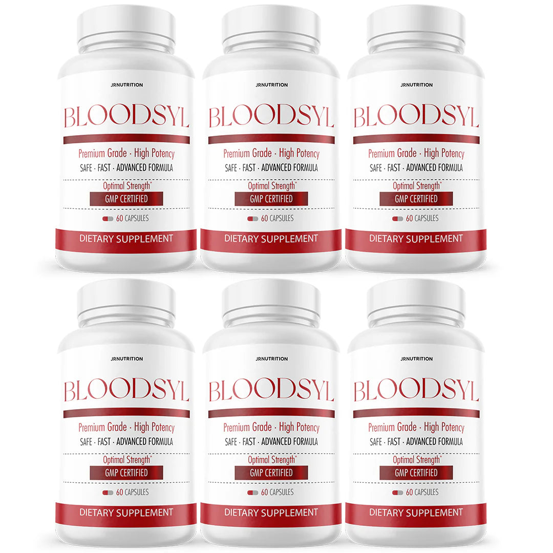 Blood Support Dietary Supplement 60 Capsules 6 Pack W28570
