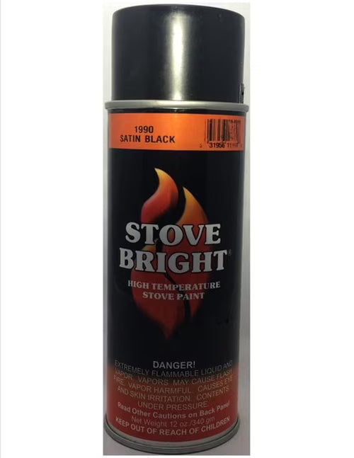 Satin Black Stove Paint Y46753