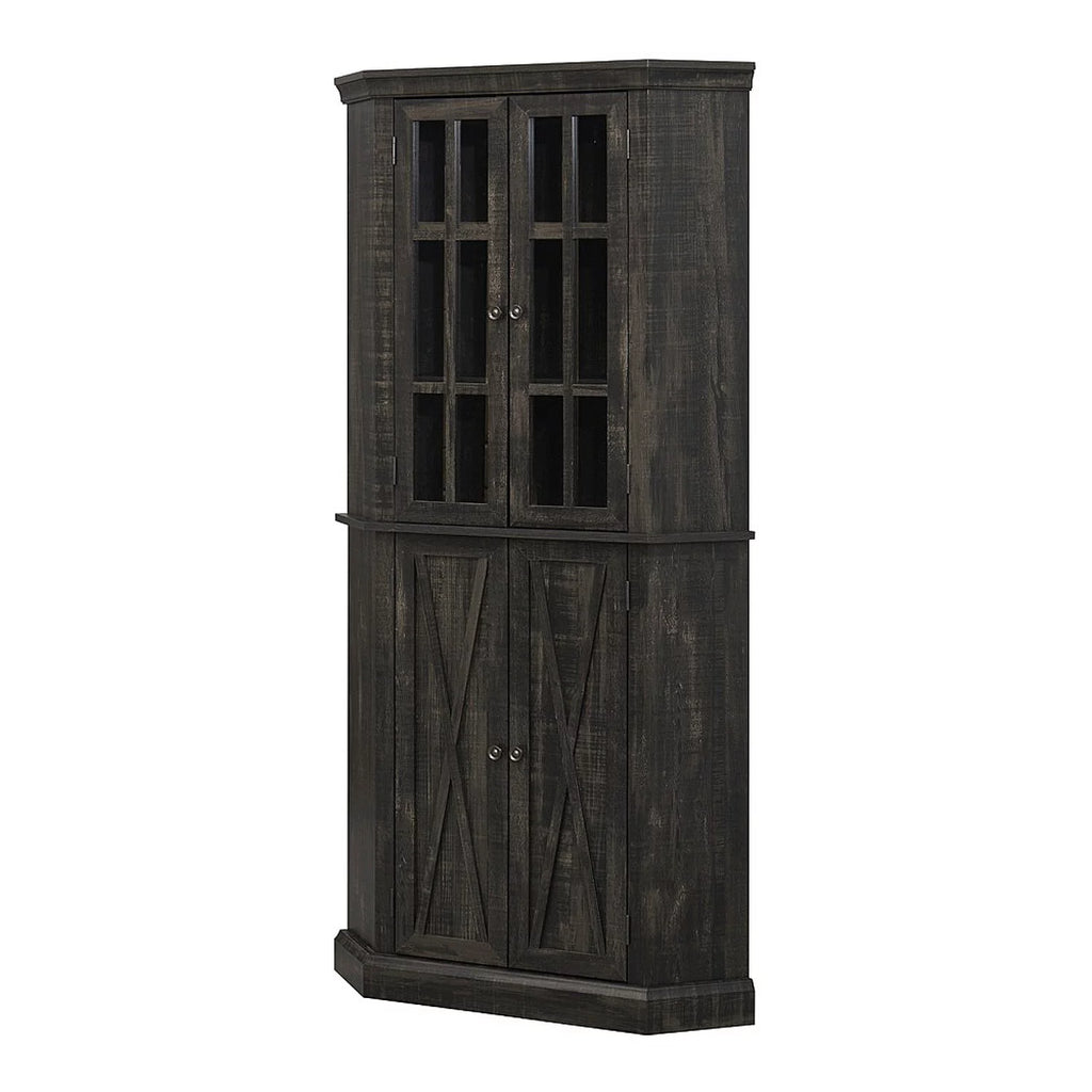 Charcoal Corner Cabinet Z15745