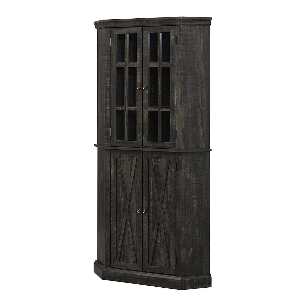 Charcoal Corner Cabinet Z15745