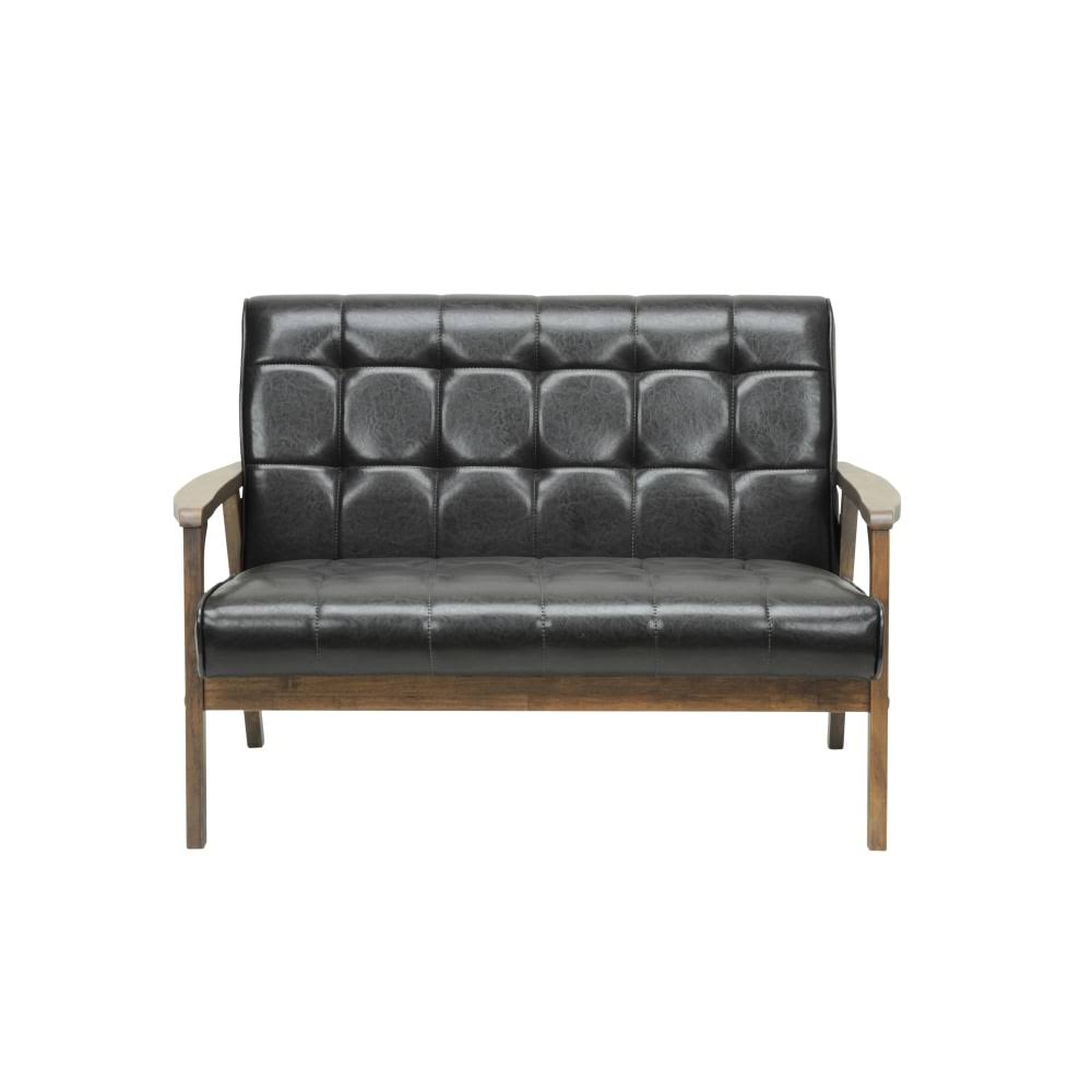Brown Loveseat V865