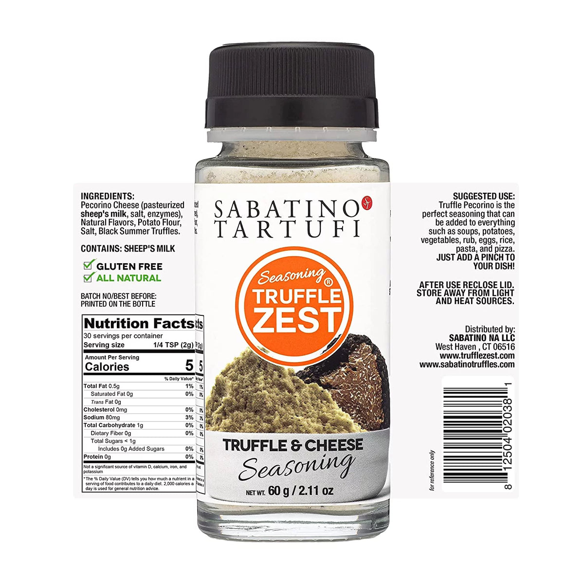 Black Truffle Seasoning Powder 2.11 oz E112