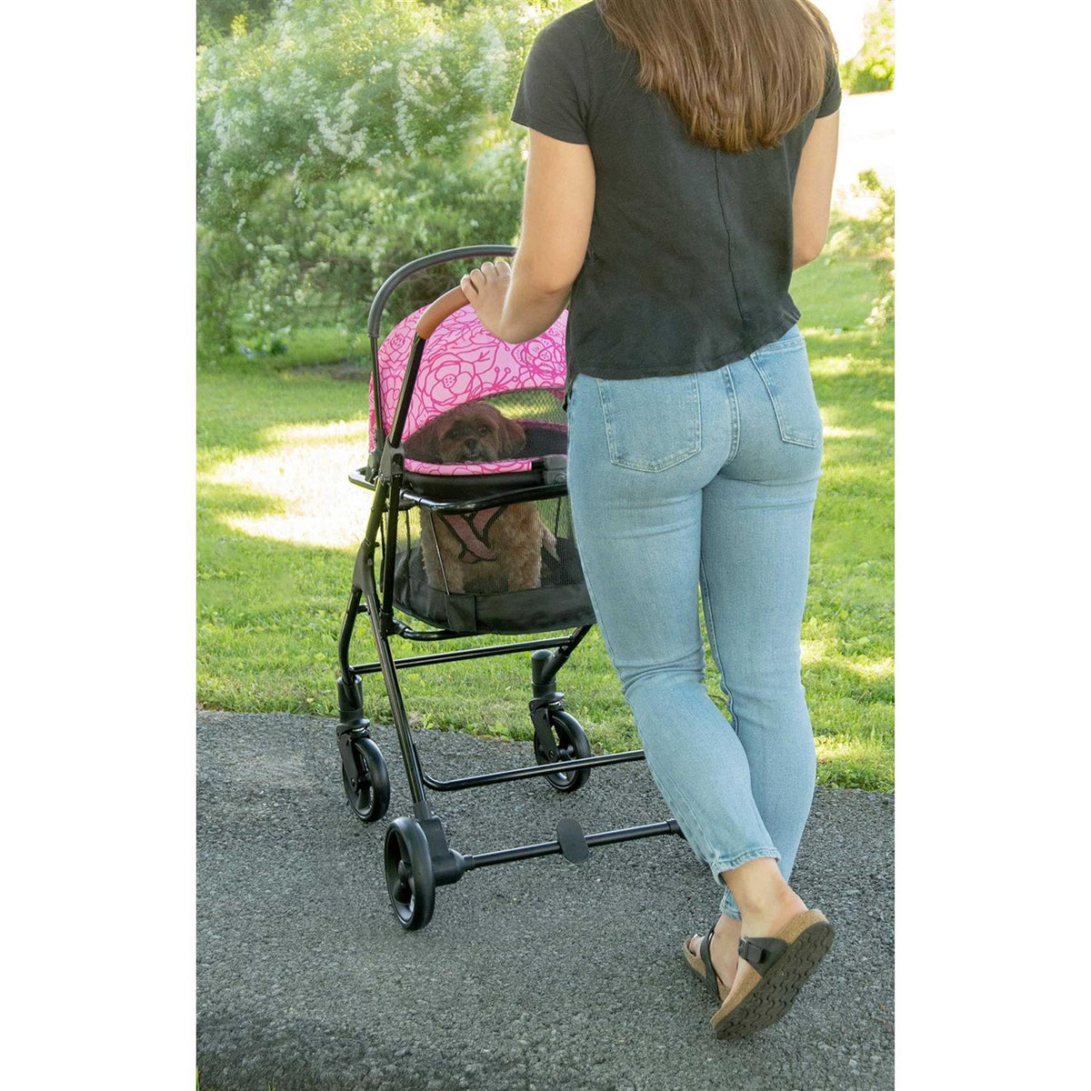 Pet Stroller Booster and Carrier Travel System R19088