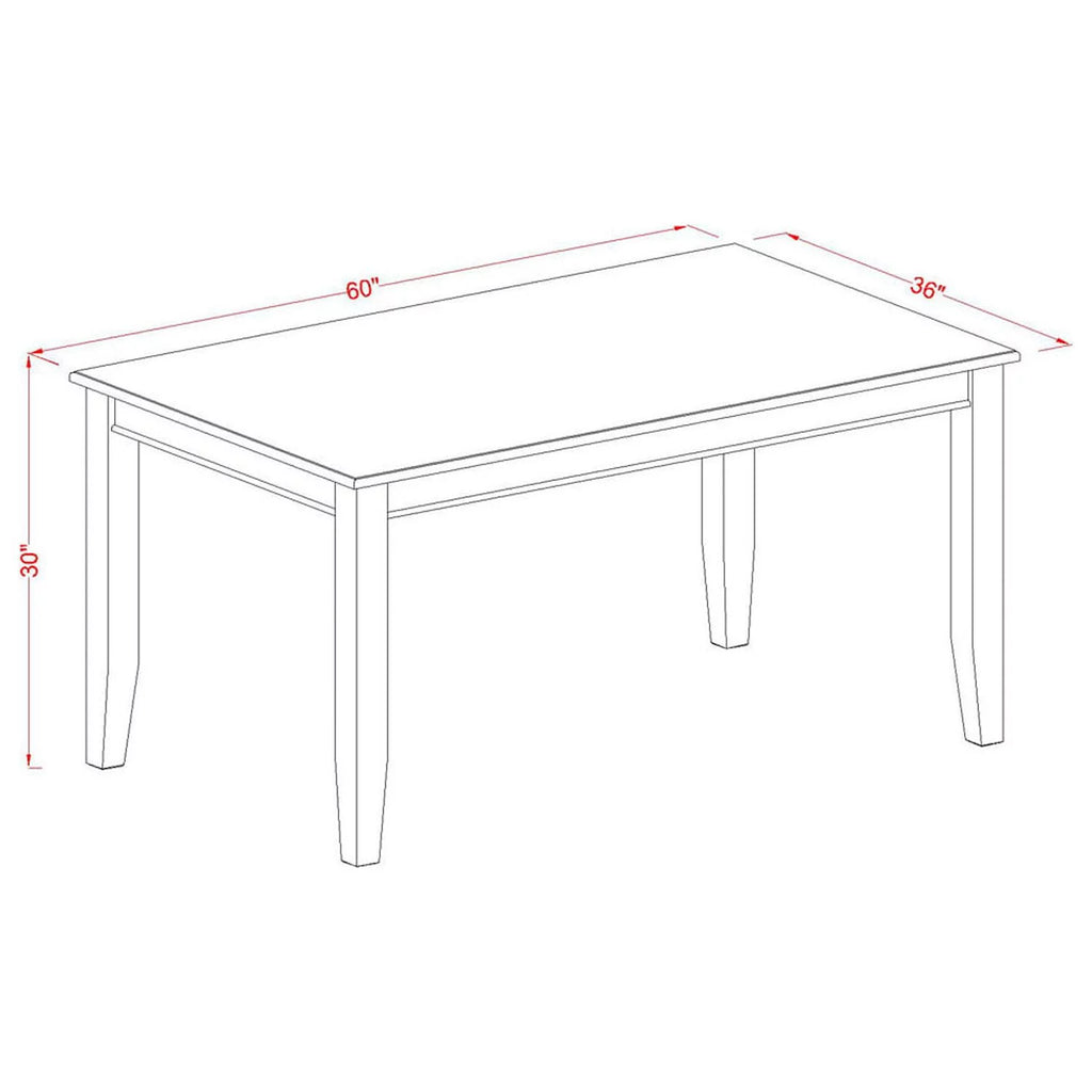 5 Piece Wood Dining Set G2976