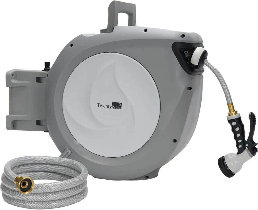 1/2 x 65 ft Retractable Wall Mounted Hose Reel B65865