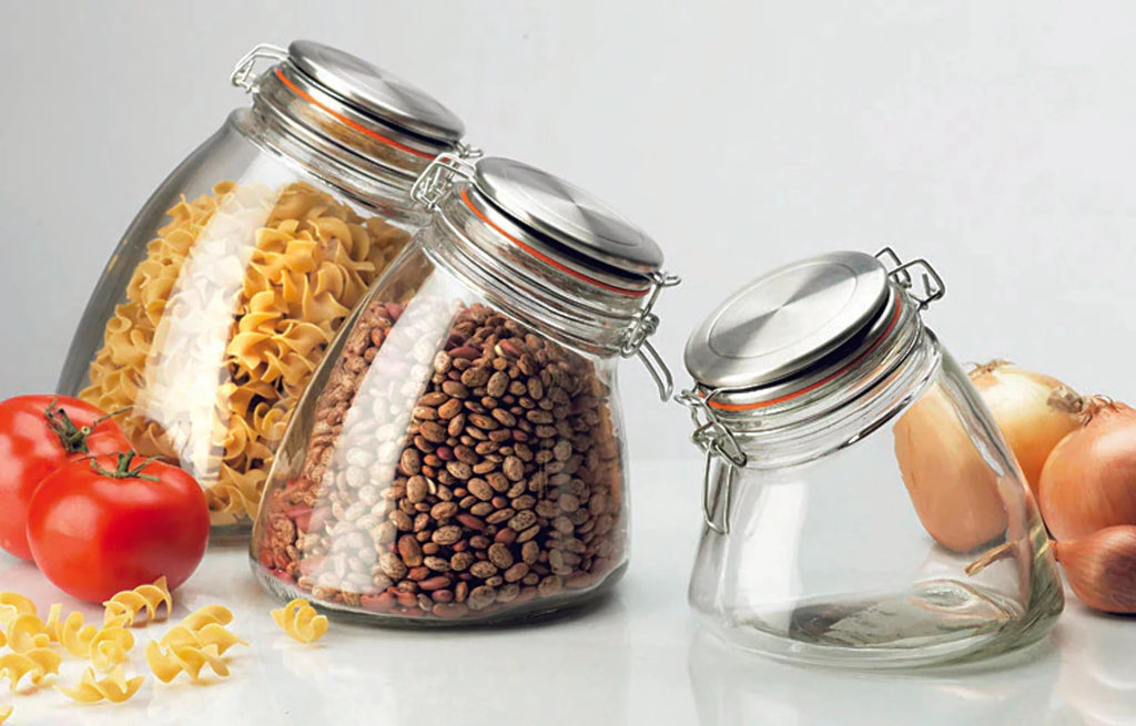 Clear 56 Ounce Storage Jar I124741