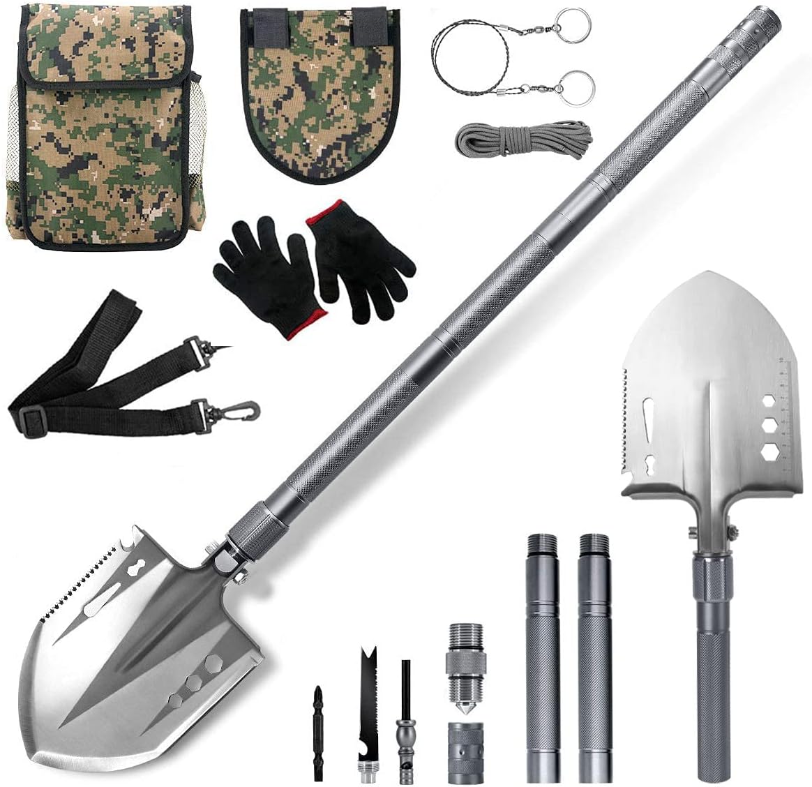 Multifunctional Foldable Camping Shovel G527293