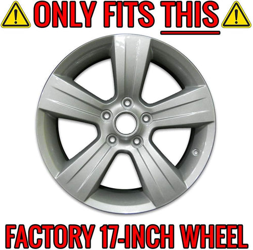17" Gloss Black Wheel Skins Set of 4 Y1293